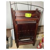 GROUP OF 3 FOLDING CHAIRS