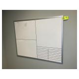 DRY ERASE BOARD, 46.5 IN X 36 IN