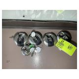 GROUP OF ROUND MASTER LOCKS