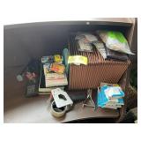 LARGE GROUP OF OFFICE SUPPLIES, STAPLER, STAPLES,