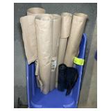 TOTE WITH CONTRACTOR PAPER