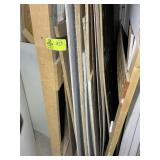 GROUP OF MISC SHEET GOODS, PARTICLE BOARD, PLYWOOD