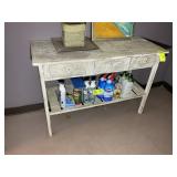 3 DRAWER DECORATIVE TABLE 44 IN X 17.5 IN X 30.5 I