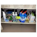 GROUP OF CLEANING SUPPLIES, CLOROX TOILET BOWL CLE