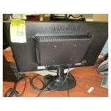 VIEWSONIC FLAT SCREEN COMPUTER MONITOR, MODEL VX22