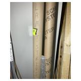 GROUP OF METAL CARPET EDGING, TRANSITION STRIPS