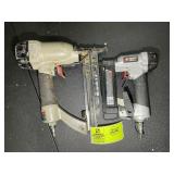 PAIR OF PORTER CABLE FINISH NAILERS, PIN138 AND 18