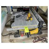 DEWALT 8 1/4 IN TABLE SAW DWE7485