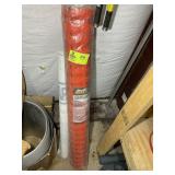 100 FT ROLL OF ORANGE FENCING