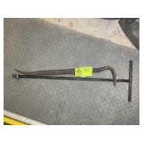 WATER SHUT OFF TOOL AND PRY BAR