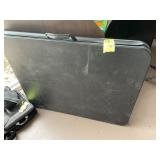 COSCO BLACK 6 FT FOLDING PLASTIC TABLE