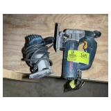 GROUP OF BOSCH POWER TOOLS, JIGSAW 1587AVS AND ROU