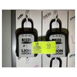 PAIR OF COMBINATION LOCK BOXES