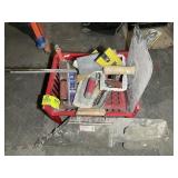GROUP OF DRYWALL AND TILE TROWELS