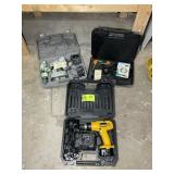 GROUP OF NON WORKING POWER TOOLS, KAWASAKI 19.2V C