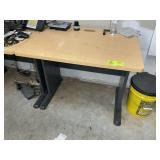 PAIR OF COMPUTER DESKS, 35.5 IN X 27 IN X 30 IN, N