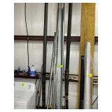 GROUP OF MISC METAL, CORNER BEAD, TRANSITION STRIP