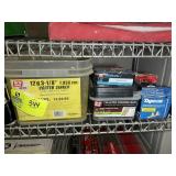 MISC GROUP OF NAILS, STAPLES, ETC