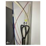 LARGE GROUP OF PVC PIPE, SHEET METAL/METAL DUCT, P