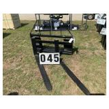 New 2026  Mower King Skid Steer forks SA