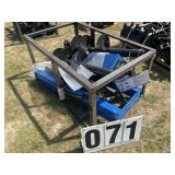 New 2026 AGT Skid Steer Auger SSECG-Y with 3 bits.