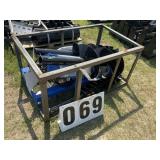 New 2026 AGT Skid Steer Auger SSECG-Y with 3 bits.