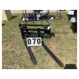 New 2026  Mower King Skid Steer forks SA