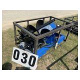 New 2026 AGT Skid Steer Auger SSECG-Y with 3 bits.
