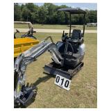 New Unused ATS Power ME18 Mini Excavator