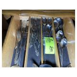 GROUP OF FLATWARE, H. F. HANFORD FORGE