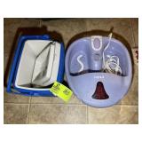 COLEMAN LUNCH PAIL AND FOOT SPA
