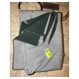 PAIR OF MOHAWK GREEN AREA RUGS