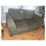 BROYHILL LOVE SEAT, APPROX 68 IN LONG