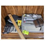 GROUP INCLUDING BROTHER ELECTRIC TYPEWRITER, ADDIN