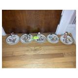 GROUP OF 5 SETS OF GOBEL COLLECTABLES, EACH SET HA