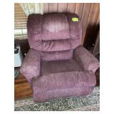 UPHOLSTERED RICKER RECLINER