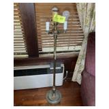 BRASS COLOR 4 BULB FLOOR LAMP, APPROX 59 IN TALL
