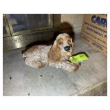 DOG FIGURINE 8 IN TALL