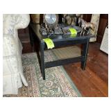 BLACK COLOR COFFEE TABLE, 32 IN X 19.5 IN X 16 IN