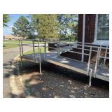 ALUMINUM HANDICAP ACCESS RAMP, MAIN RAMP 36 IN X 2