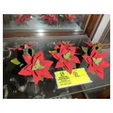 GROUP OF FABAR MADE IN ITALY FLORAL CANDLE HOLDERS