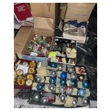 GROUP OF CHRISTMAS ORNAMENTS, SOME BY THE DAN BERR