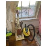 STANLEY 3 GALLON SHOP VAC AND HOOVER UPRIGHT VACUU