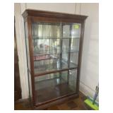 HOWARD MILLER COLLECTORS CABINET, LIGHTED, 50 IN X