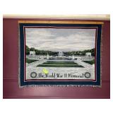 WORLD WAR II MEMORIAL BLANKET, 66 IN X 53 IN