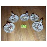 GROUP OF 5 SETS OF GOBEL COLLECTABLES, EACH SET HA