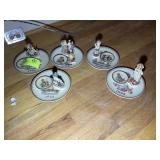 GROUP OF 5 SETS OF GOBEL COLLECTABLES, EACH SET HA