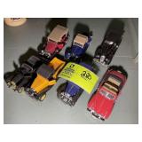GROUP OF VINTAGE VEHICLE REPLICAS