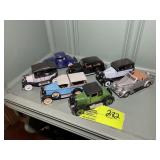 GROUP OF VINTAGE VEHICLE REPLICAS