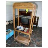 THREE TIER DISPLAY SHELF, 33 IN X 17 IN X 75 IN, N
